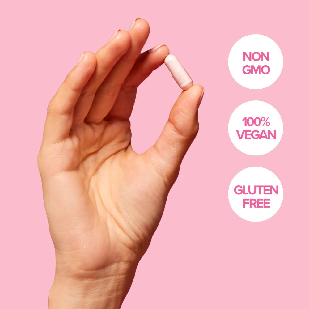 O Positiv FLO Ovarian Health Support - Hormone Balance for Women, Supplement with DIM, Myo & D-Chiro Inositol, Folic Acid - Supports Healthy Ovulation, Cycle Regularity - 30 Servings