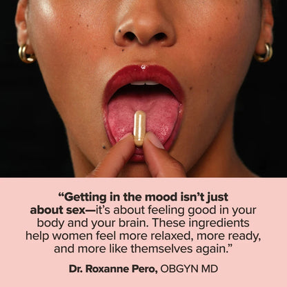 O Positiv URO Vaginal Moisture & Mood – Formulated to Support Vaginal Moisture, Mood & Relaxation – with KSM-66® Ashwagandha, Ginkgo Biloba, Mucuna pruriens, and GABA – 30 Servings